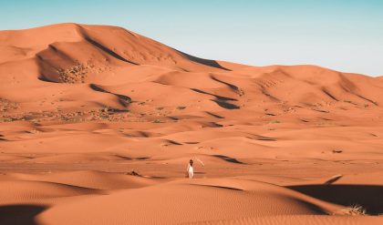 Sahara Desert had a large river once