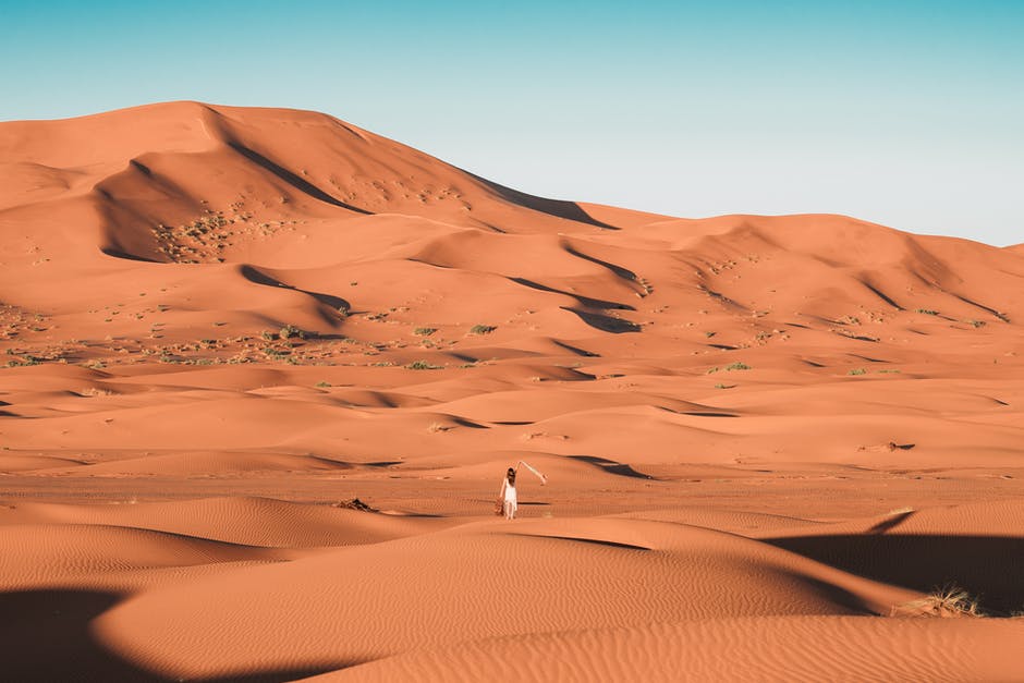 Sahara Desert had a large river once