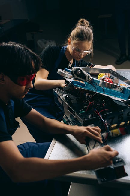 Dextrous Blue, the robot that folds and sorts clothes.