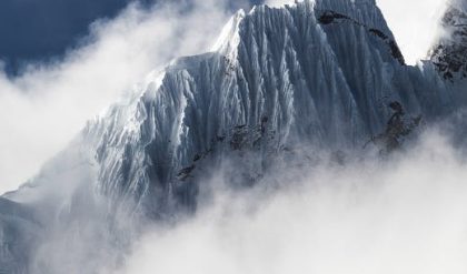 The Everest glaciers are likely to disappear by the middle of this century.