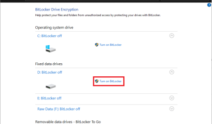 Hur du aktiverar och ställer in BitLockerkryptering på Windows 10