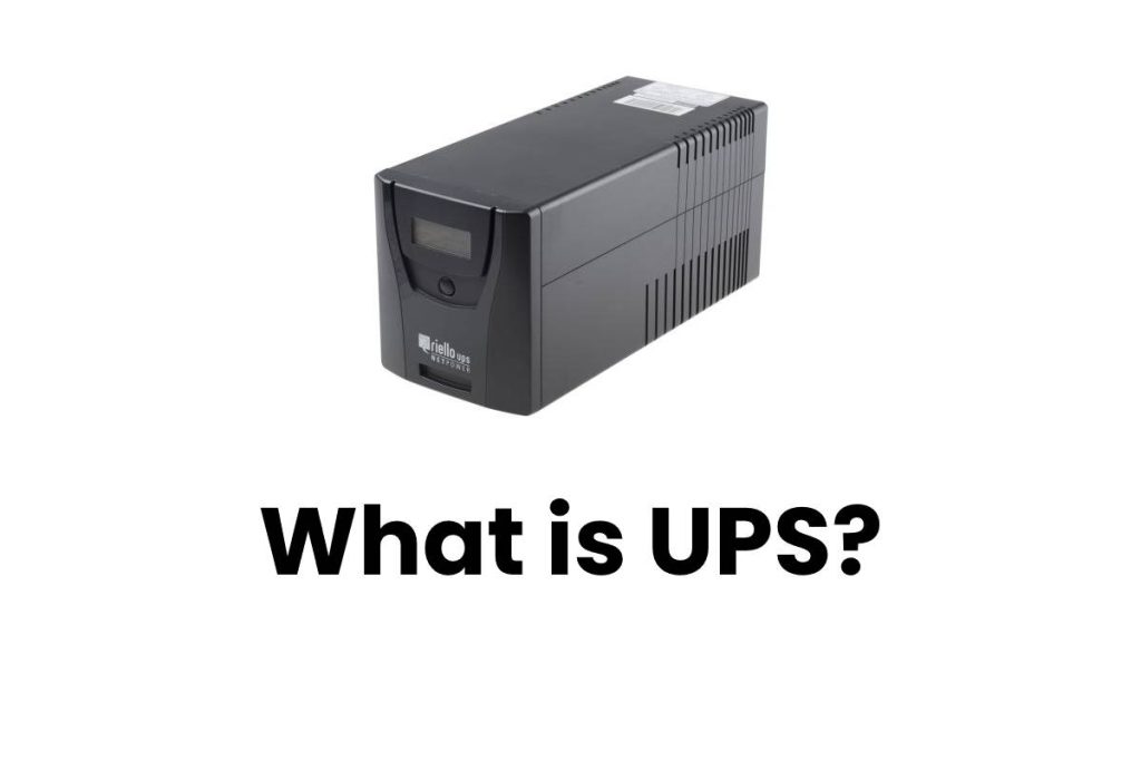 Vad är UPS?